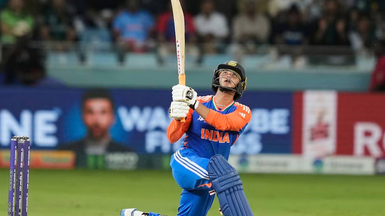 abhishek sharma creates history by becoming first indian player to hit 100 sixes in calendar year