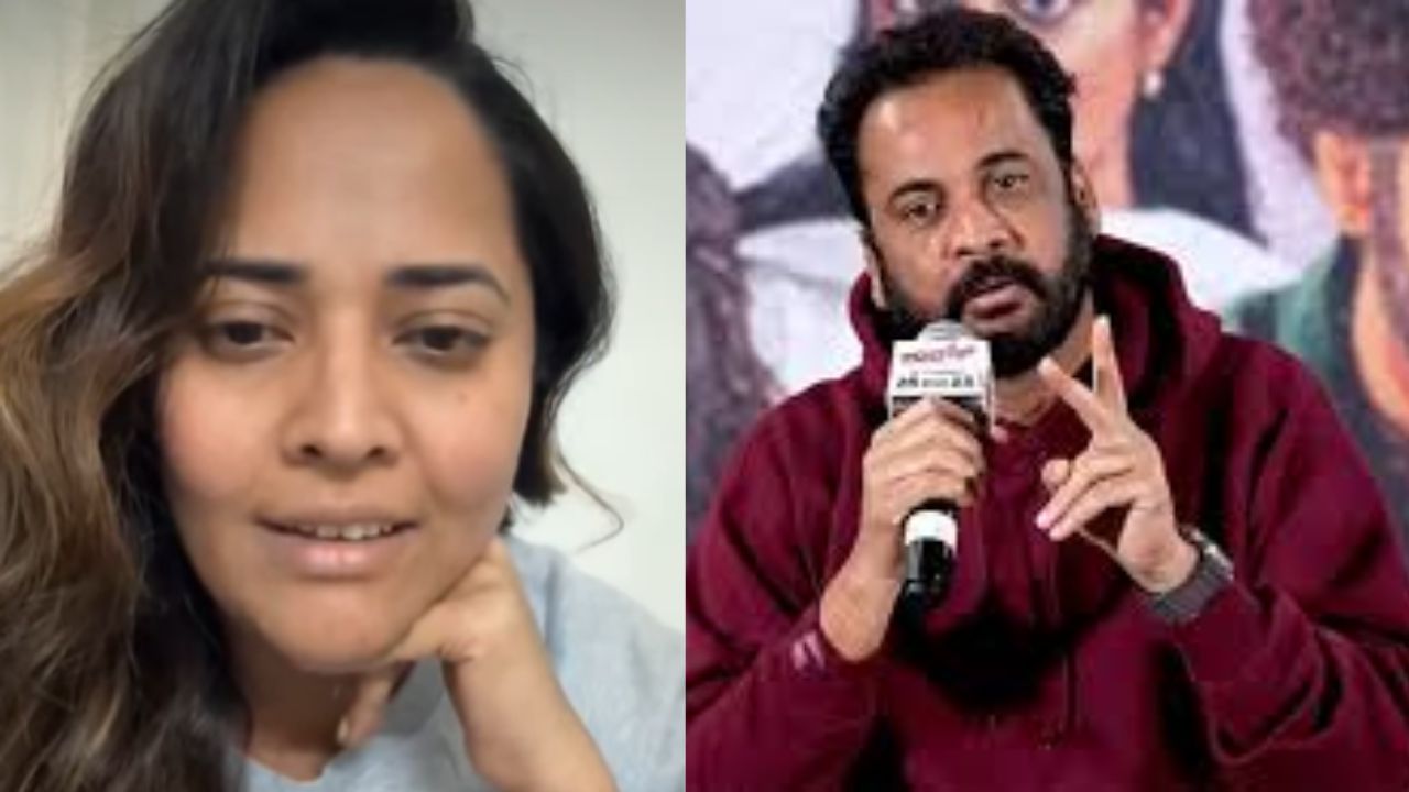 anasuya bharadwaj slams shivaji calls him a narcissist defends womens rights strongly