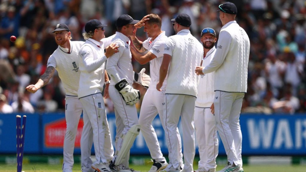 England Test Win