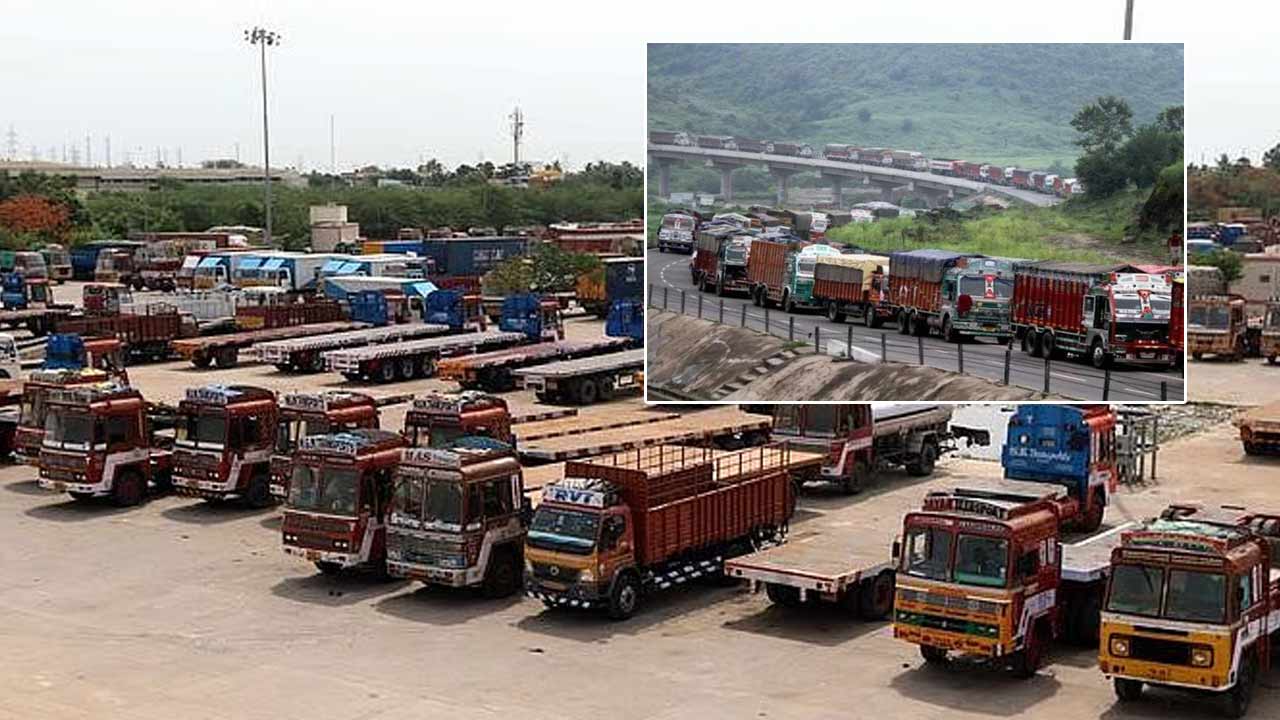 ap lorry owners call for goods transport strike from tomorrow over increased fitness testing fees