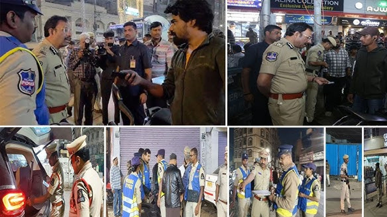hyderabad police launch operation kavach massive naka bandhi citywide