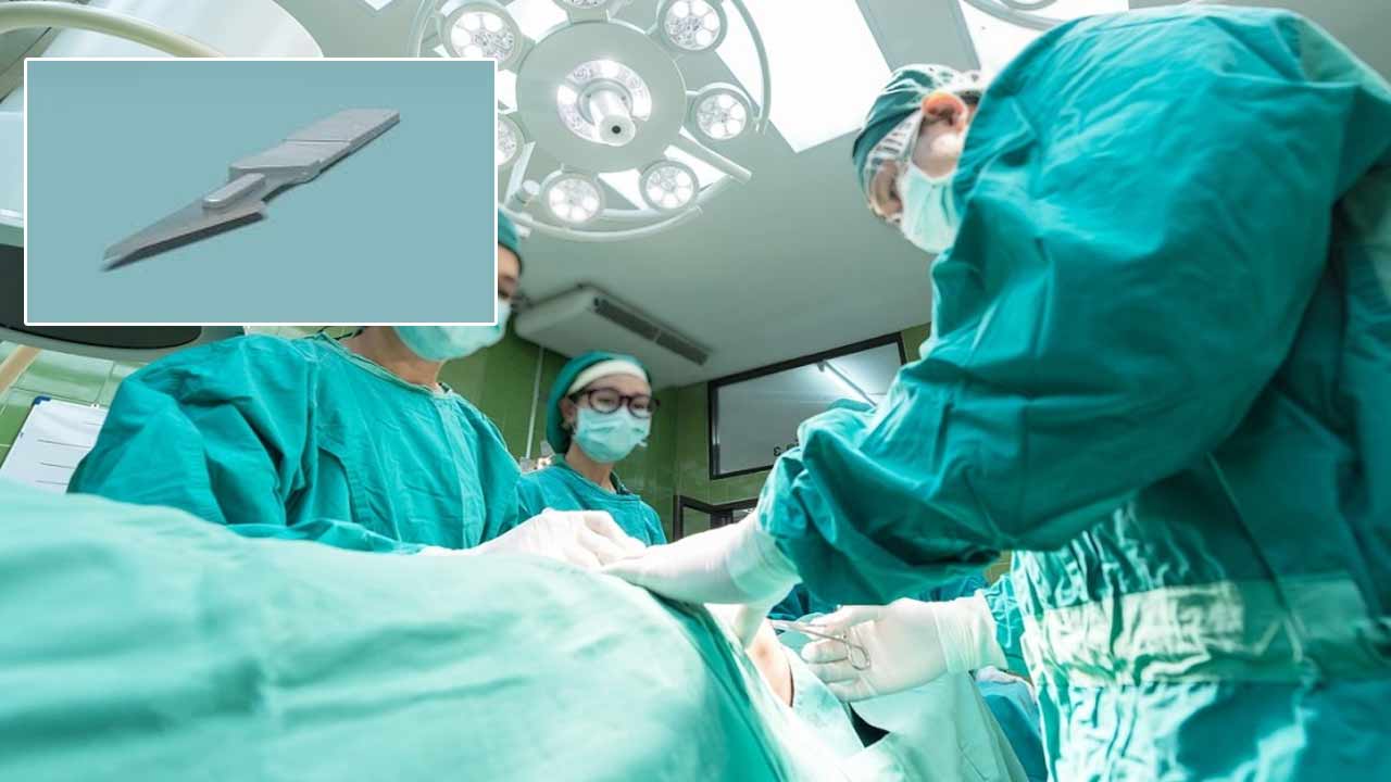 negligence in narasaraopet hospital surgical blade left inside woman after operation