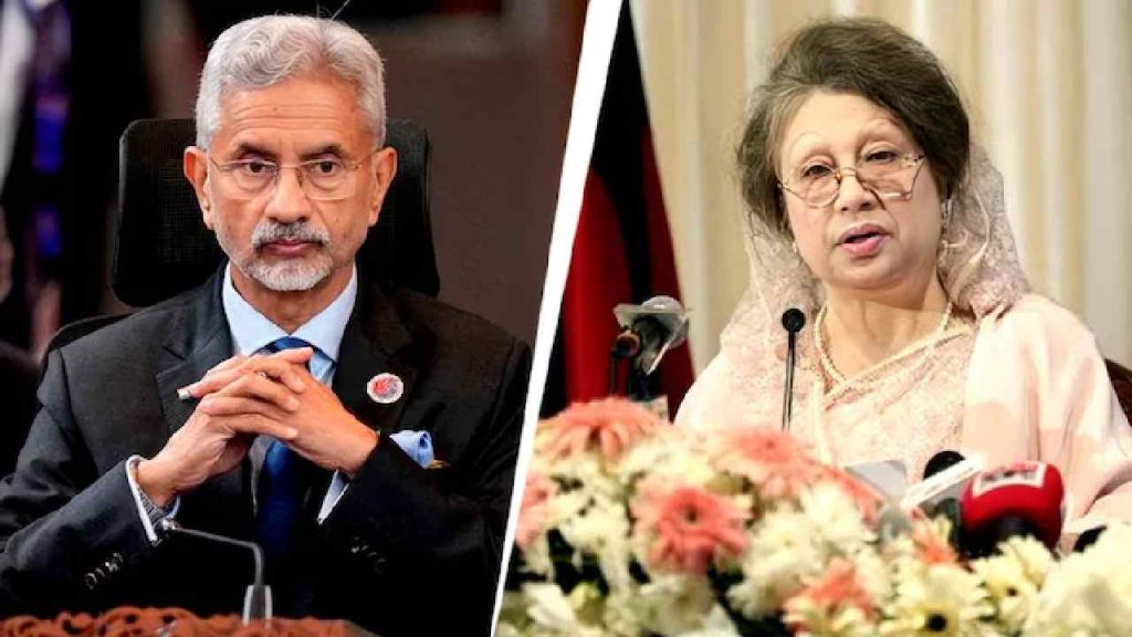 Jaishankar , Khaleda Zia