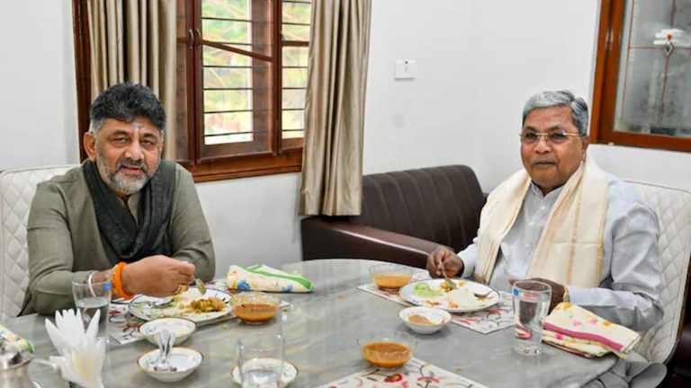 Karnataka: కర్ణాటకలో ‘బ్రేక్‌ఫాస్ట్’ రాజకీయాలు.. రేపు డీకే ఇంటికి సిద్ధరామయ్య