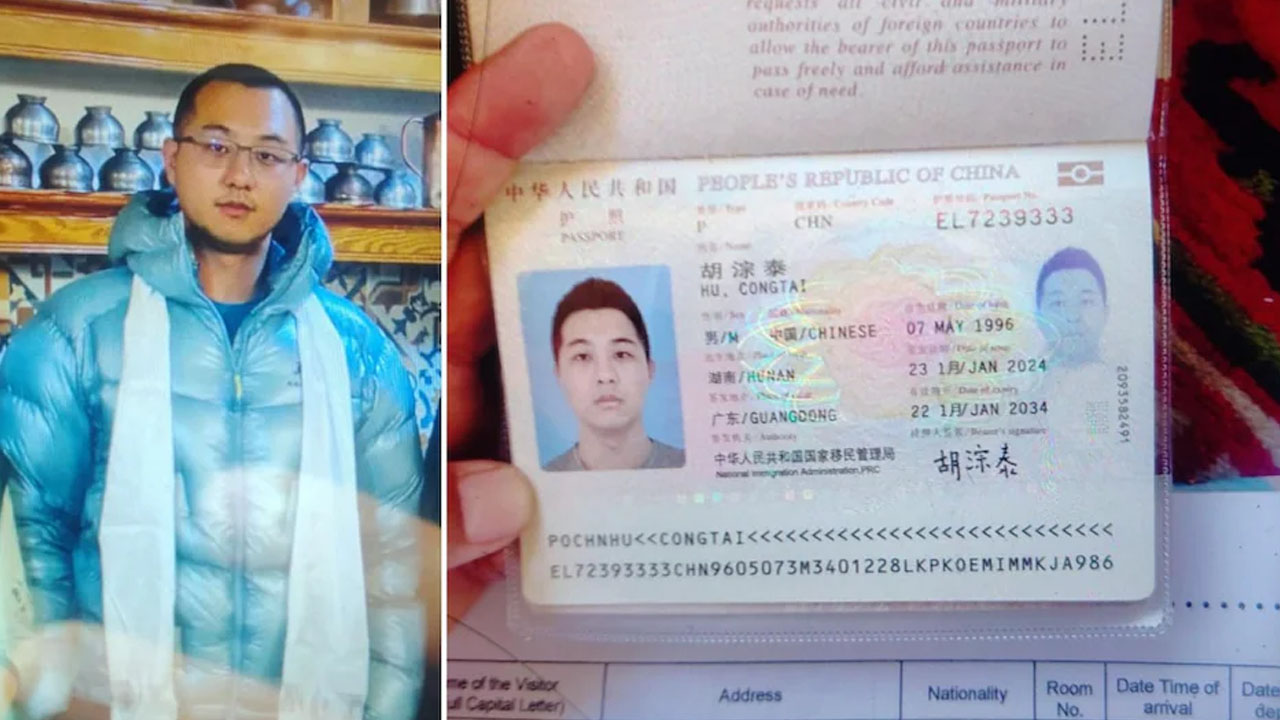 chinese national detained in kashmir for visa violation security concerns