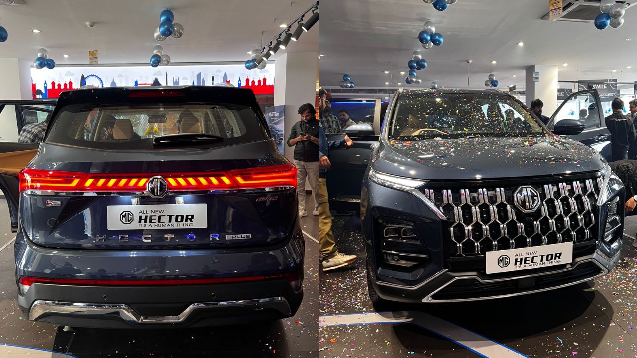 Mg Hector Facelift Green