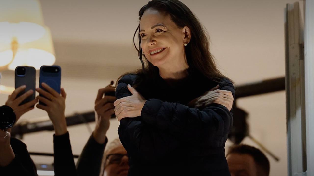 Machado: నెలల తర్వాత పబ్లిక్‌గా కనిపించిన నోబెల్ శాంతి గ్రహీత మచాడో