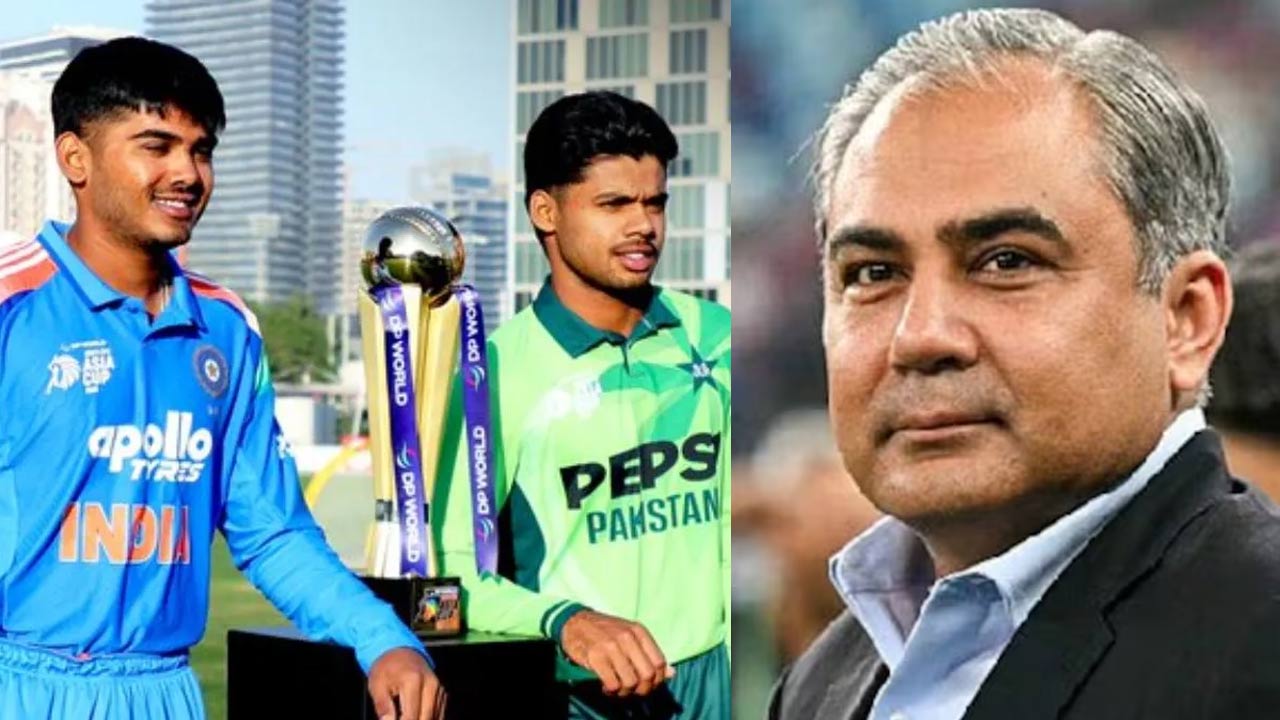 indian captain ayush mhatre did not receive trophy from mohsin naqvi