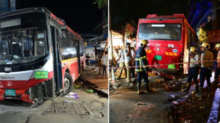 Mumbai: ఘోర రోడ్డు ప్రమాదం.. నలుగురు మృతి, 10 మందికి తీవ్ర గాయాలు