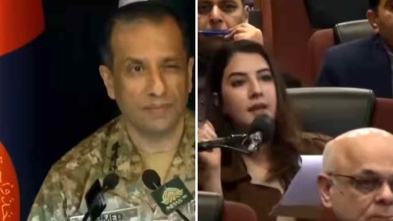 pak army spokesperson sparks outrage after winking at woman journalist during presser