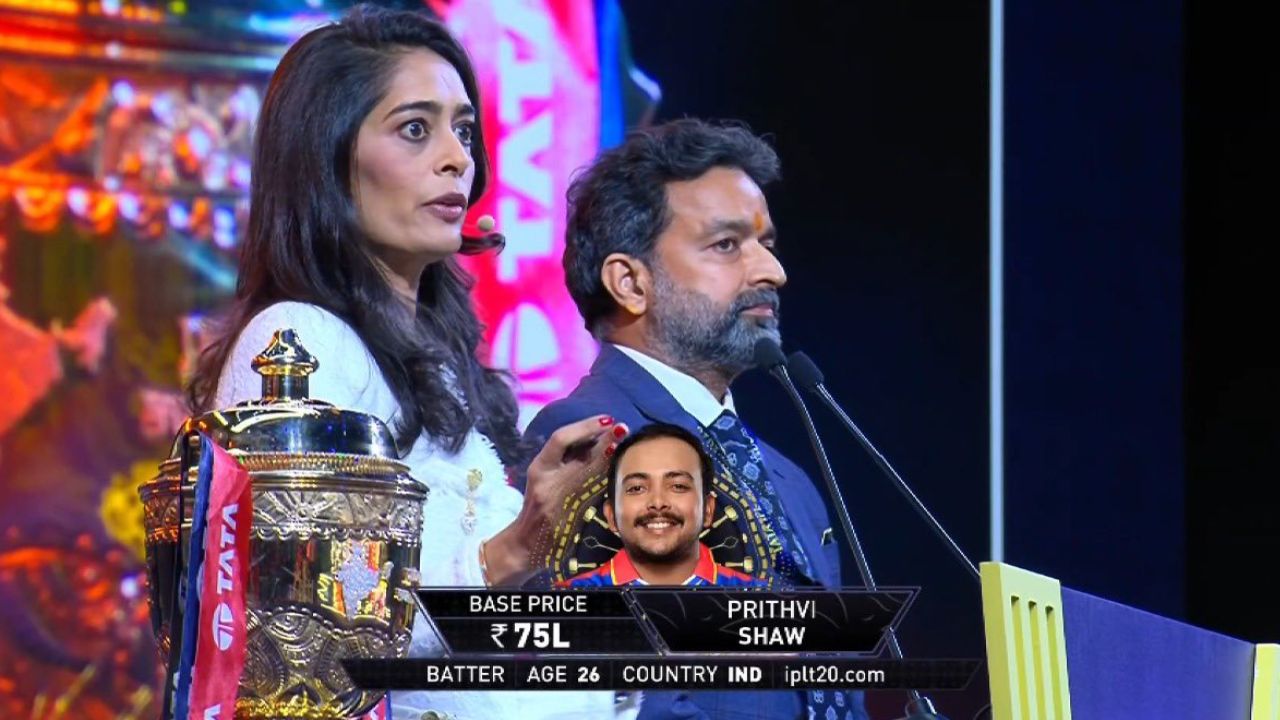ipl auction 2026 prithvi shaw goes unsold again faces another setback
