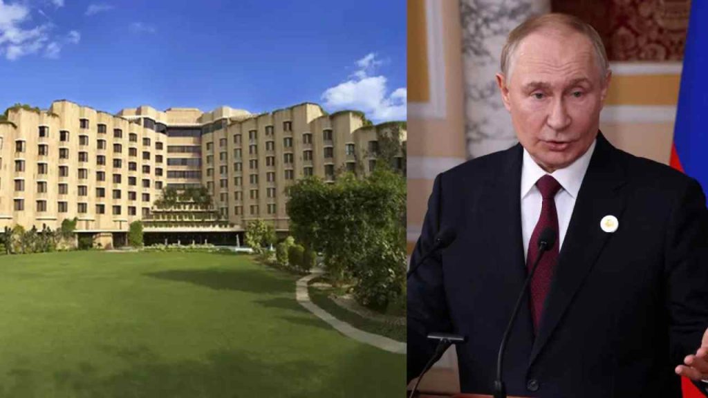 Putin Itc Maurya Suite
