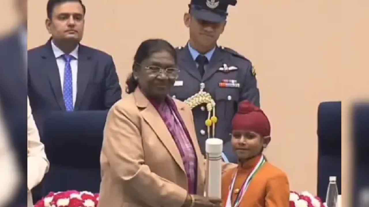 10 year old boy who served tea and lassi to soldiers during op sindoor wins bal puraskar