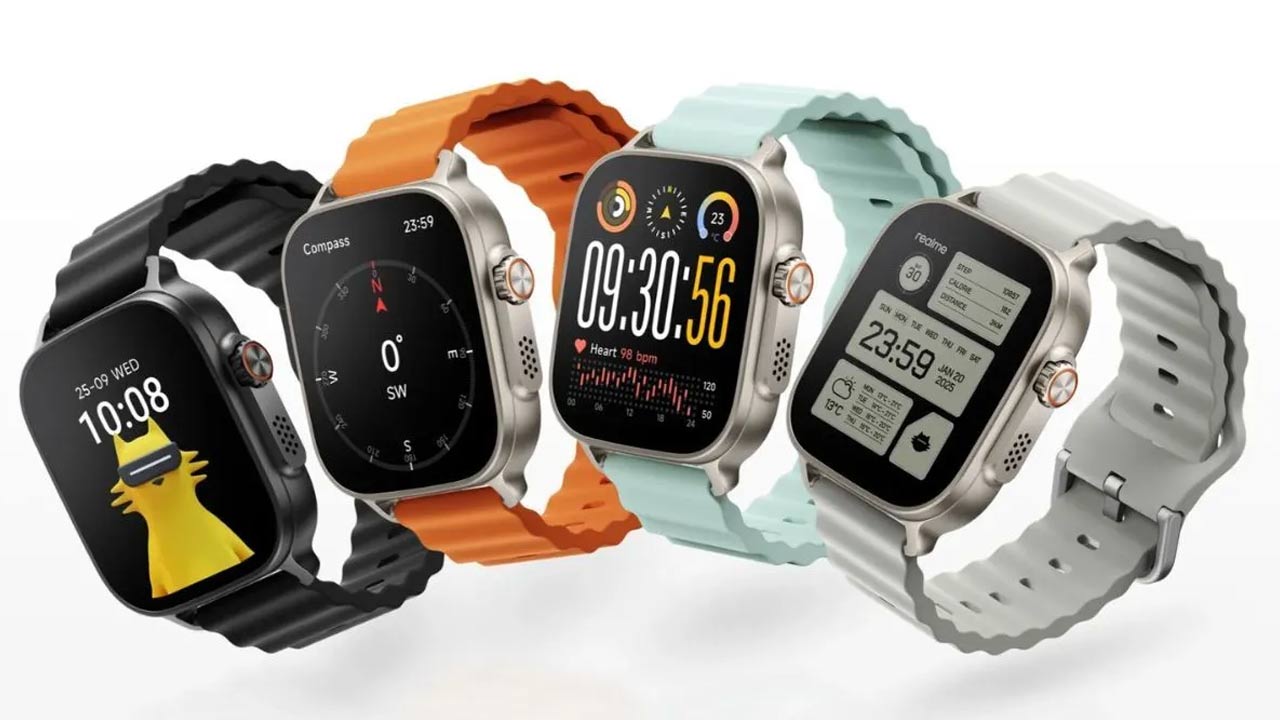 Realme Watch 5: 1.97-అంగుళాల AMOLED డిస్ప్లే, 16 రోజుల బ్యాటరీ లైఫ్ తో.. రియల్‌మీ వాచ్ 5 రిలీజ్