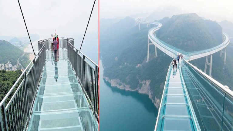 Sky Walk In Vizag: పర్యాటకులకు గుడ్⁬న్యూస్.. కైలాసగిరిపై స్కై వాక్ గ్లాస్ బ్రిడ్జి ప్రారంభం..