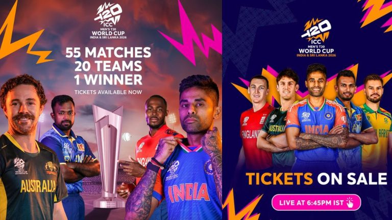 T20 World Cup 2026 Tickets: డెడ్ చీప్‌గా ప్రపంచకప్‌ టికెట్లు.. అస్సలు ఊహించలేరు, బుకింగ్స్ ఓపెన్!