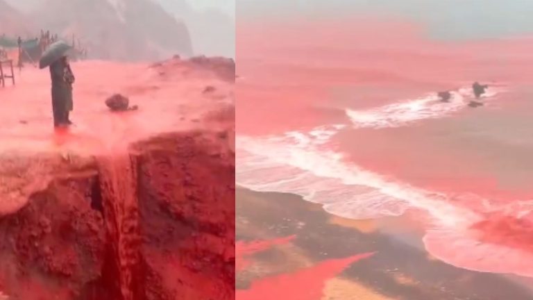 Red Sea : ఇదేందయ్యా… ఇది నేను చూడలే… సముద్రం ఎరుపెక్కడం ఏంటి?