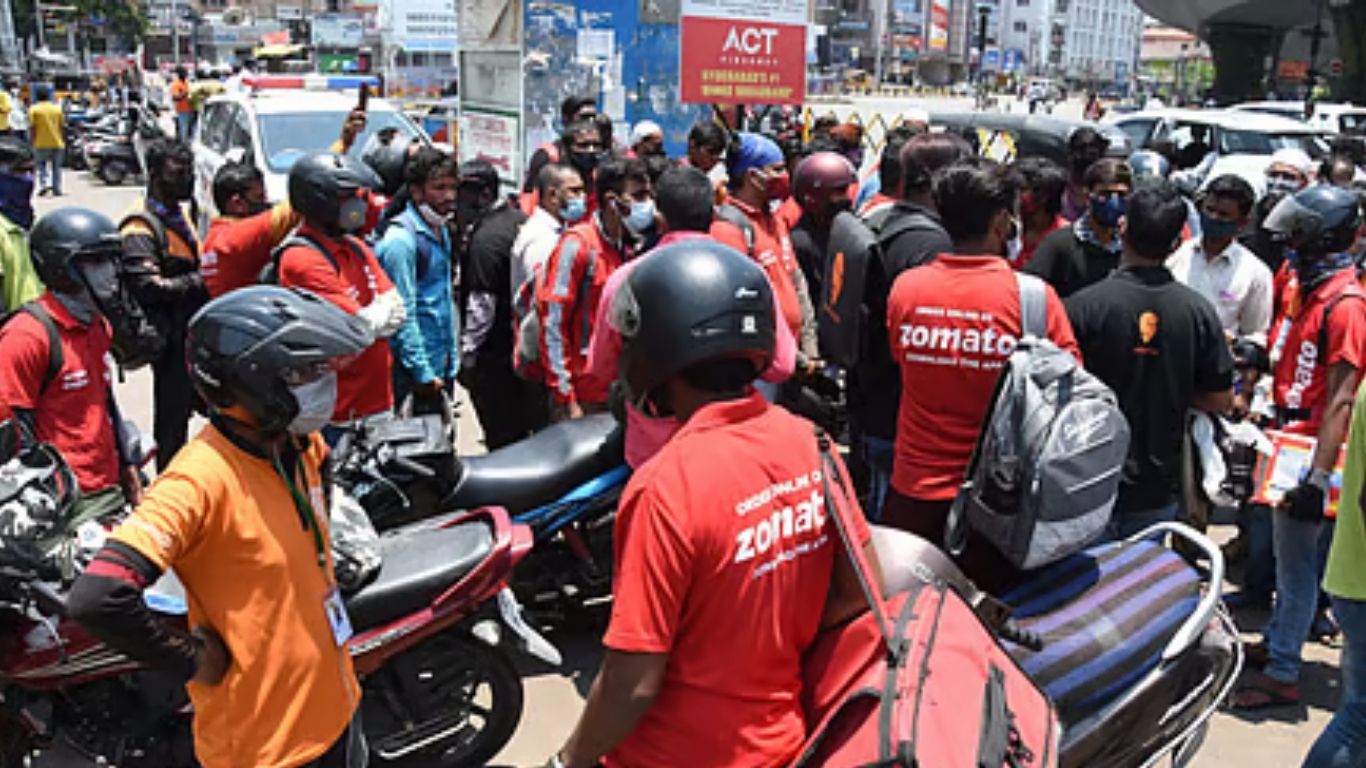 swiggy zomato delivery boys nationwide strike on dec 25 31 over job security and benefits