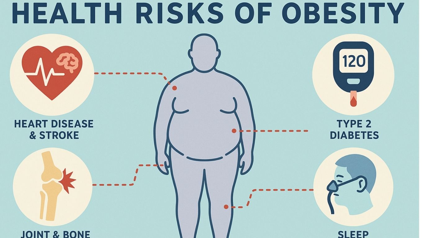 Obesity Health Risks: ఊబకాయంతో ఎలాంటి సమస్యలు వస్తాయో తెలుసా..?..?