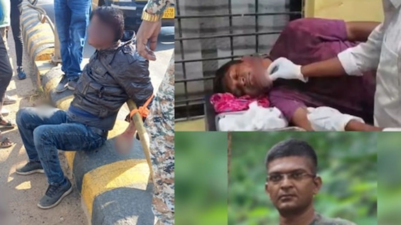 Brutally Attacked: దారుణం.. డీఎస్పీ పై కత్తితో దాడి.. 350 కిలోమీటర్లు ప్రయాణించి మరీ..