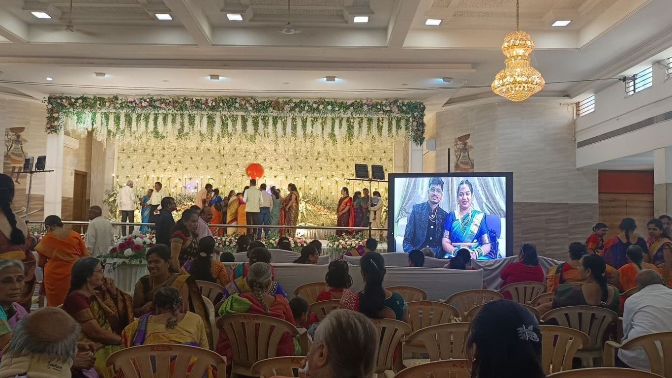 indigo flight cancellations lead couple to host virtual wedding reception