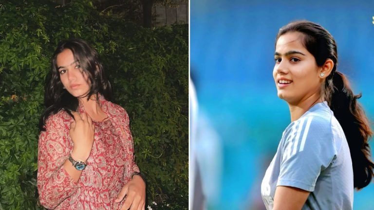 Vaishnavi Sharma: కుర్రాళ్ల మనసు కొల్లగొడుతున్న కొత్త టీమిండియా బౌలర్.. సరికొత్త క్రష్ అంటూ..!