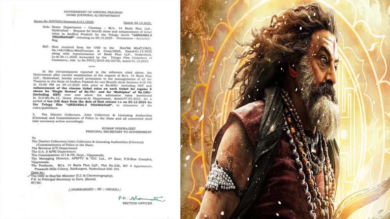 Akhanda 2 : అఖండ 2 టిక్కెట్ల ధరల పెంపునకు ఏపీ సర్కార్ ఓకే.. ఎంత పెంచారంటే !