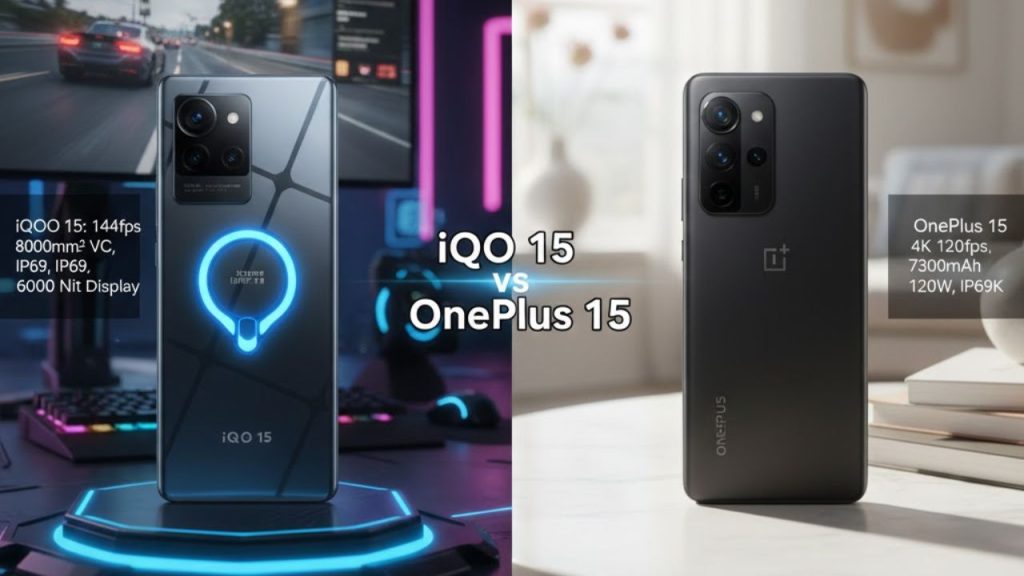 Iqoo 15 Vs Oneplus 15