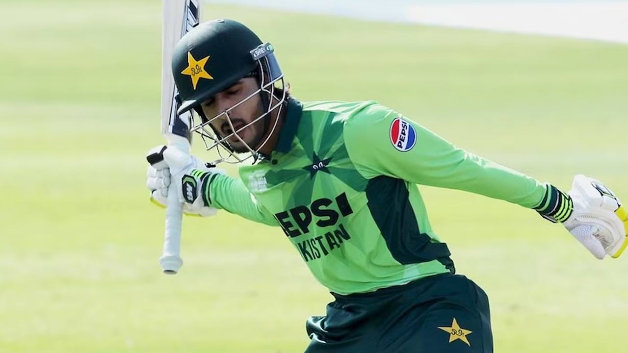 pakistan scored 347 runs for loss of 8 wickets in allotted 50 overs
