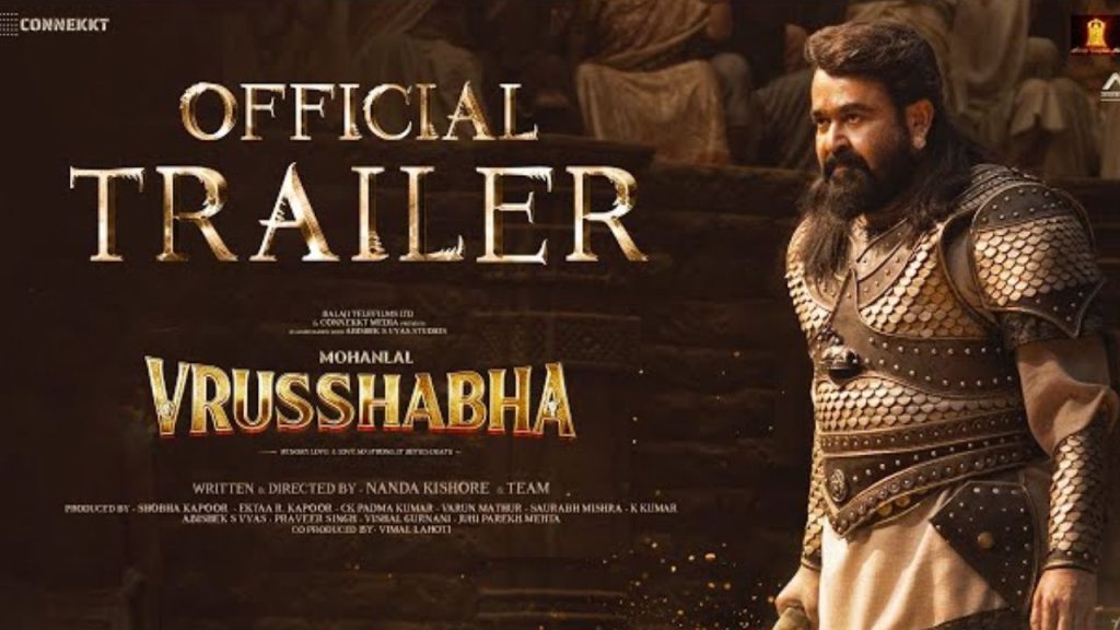 Mohanlal Vrushabha Trailor