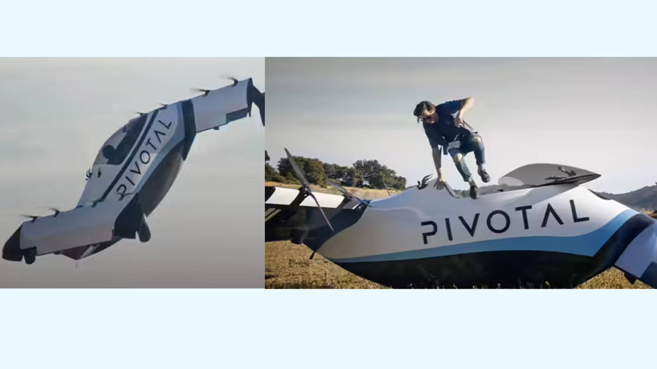 Pivotal eVTOL Aircraft: ఈ ఎగిరే కారును ఎవరైనా నడుపొచ్చు.. పైలట్ లైసెన్స్ అవసరం లేదు..