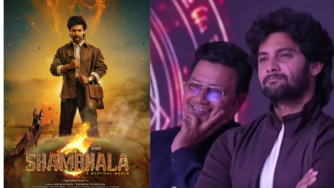 adi sai kumar emotional about father at shambhala pre release event