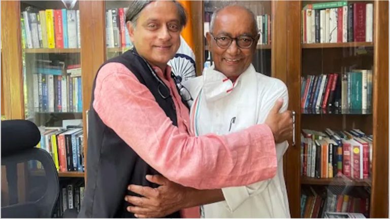 Shashi Tharoor: బీజేపీ-ఆర్‌ఎస్‌ఎస్‌ను ప్రశంసించడంపై వివాదం.. దిగ్విజయ్ సింగ్‌కు శశి థరూర్ మద్దతు