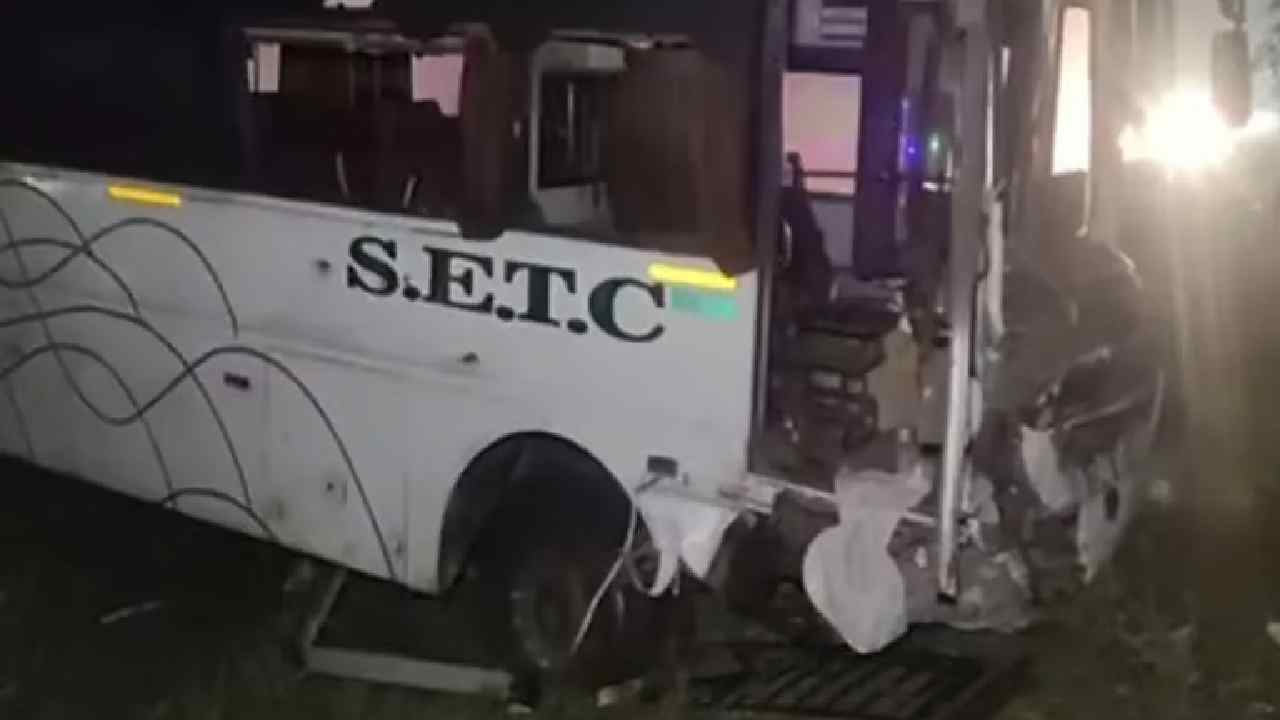 tamil nadu horror accident tnstc bus hits cars 9 killed near tittakudi