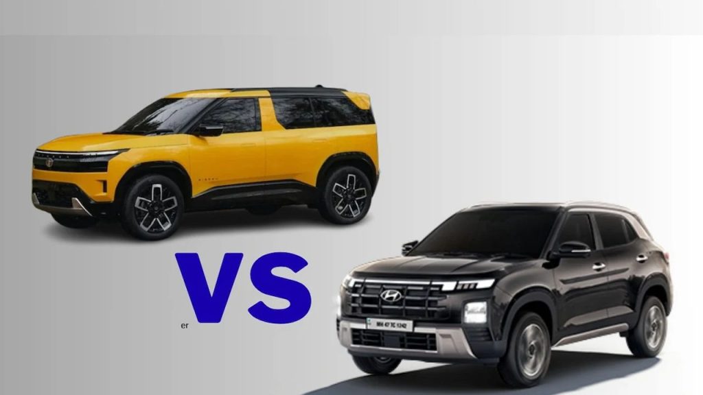 Tata Sierra Turbo Petrol Vs Hyundai Creta