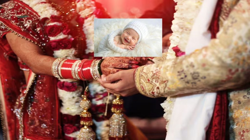 Groom Becomes Father