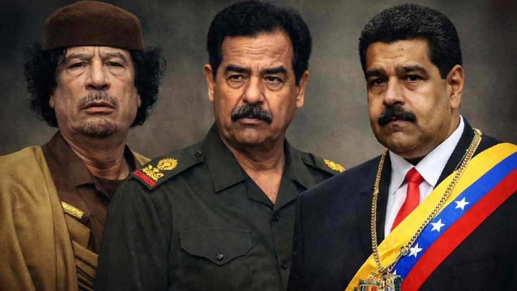 Maduro Gaddafi Saddam Hussein