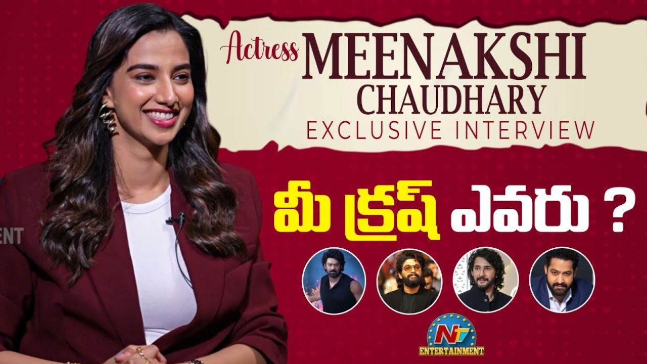 Meenakshi Chaudhary: అతనే నా క్రష్.. ఓపెనైన మీను..!