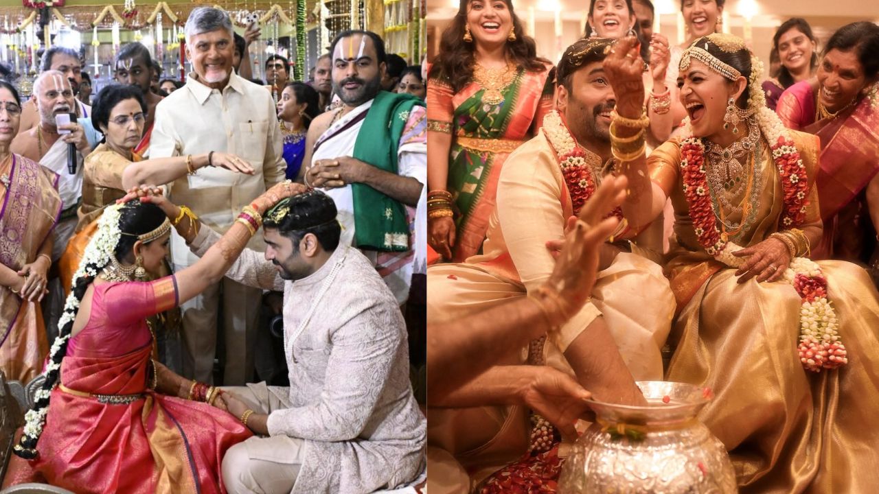 nara rohit sireesha wedding video release trending