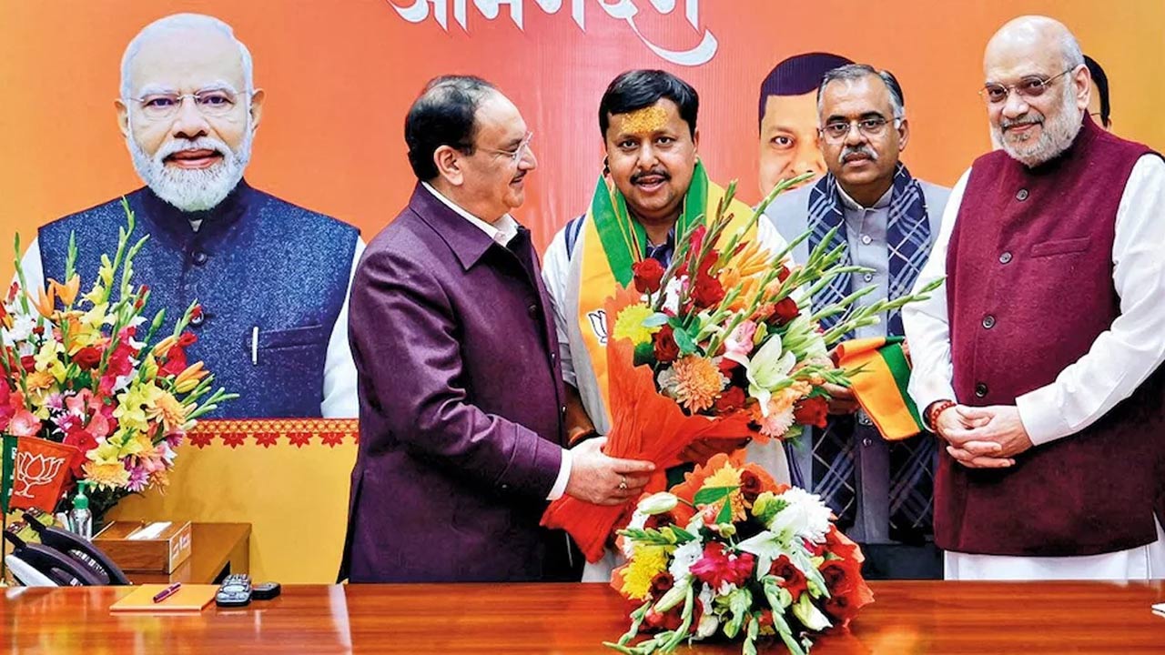 nitin nabin will take oath as the bjp national president today