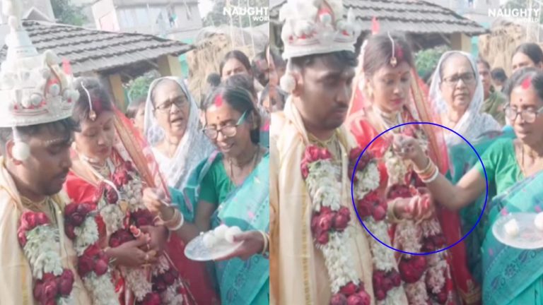 Bride Catch Rasgulla: రసగుల్లాను జెట్ స్పీడ్ లో పట్టుకున్న పెళ్లి కూతురు.. ఎంఎస్ ధోనీతో పోల్చుతున్న నెటిజన్స్
