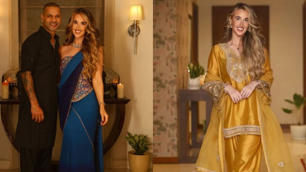 Shikhar Dhawan Sophie Shine