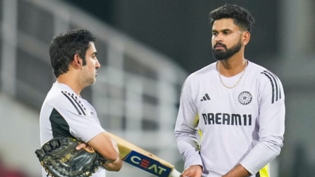 Shreyas Iyer Gambhir Controversy