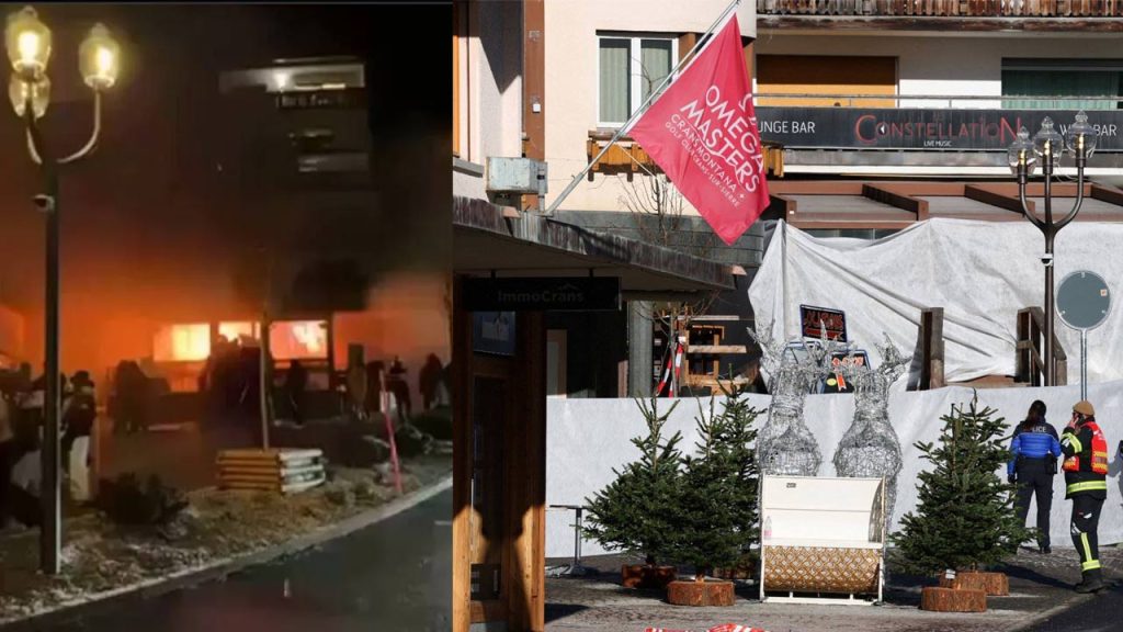 Switzerland Bar Fire