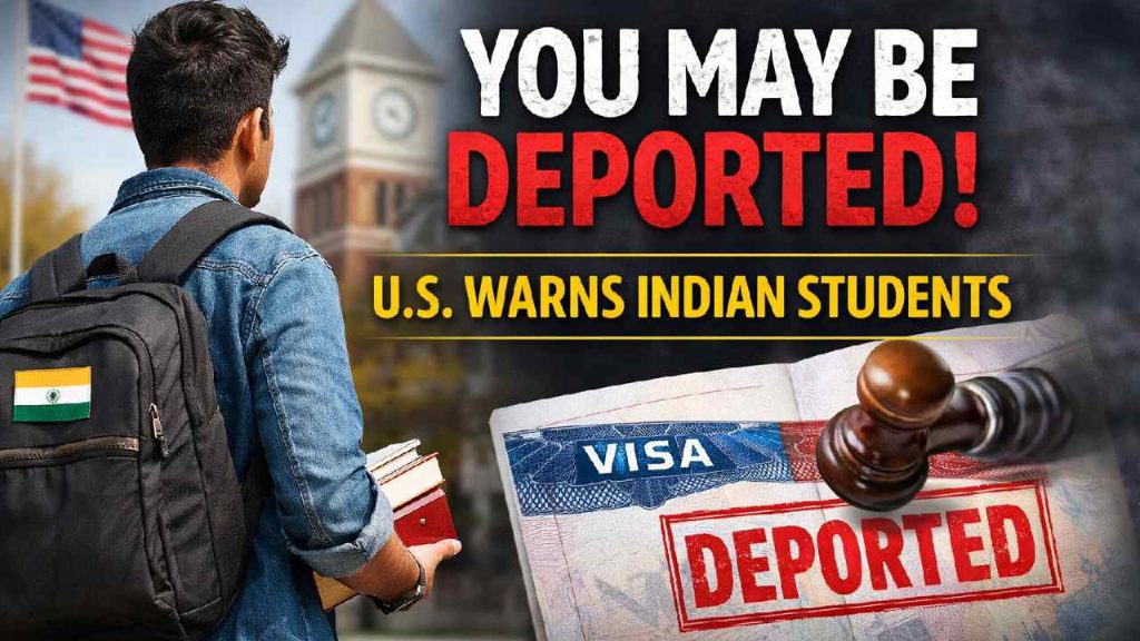 Us Warns Indian Students
