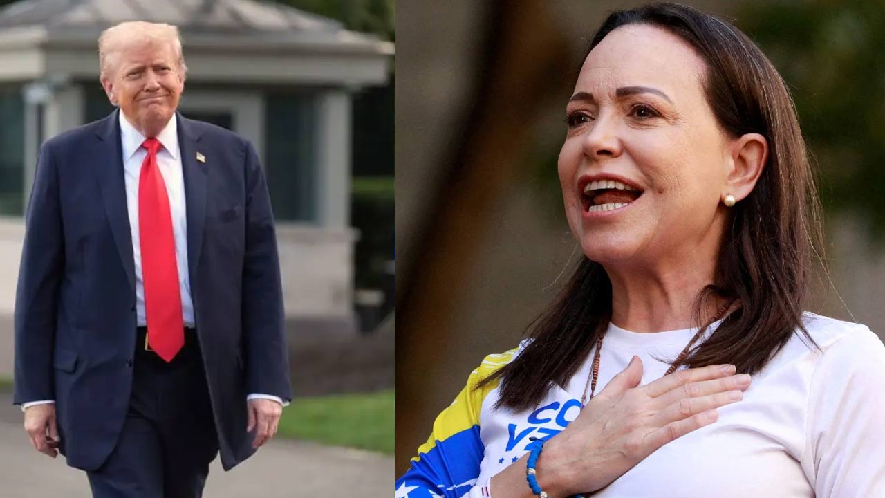 Trump-Machado: వైట్‌హౌస్‌కు రానున్న వెనిజులా ప్రతిపక్ష నేత మచాడో.. ఏం జరుగుతోంది?