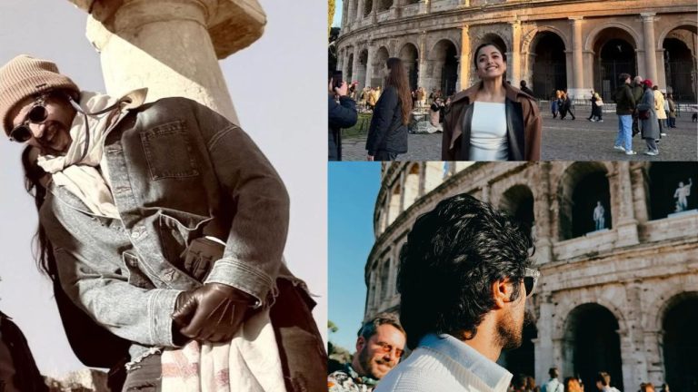 Vijay-Rashmika : రోమ్ వీధుల్లో విజయ్–రష్మిక రొమాన్స్.. వెనక నుంచి రష్మిక ‘టైట్ హగ్’ పిక్స్ వైరల్!