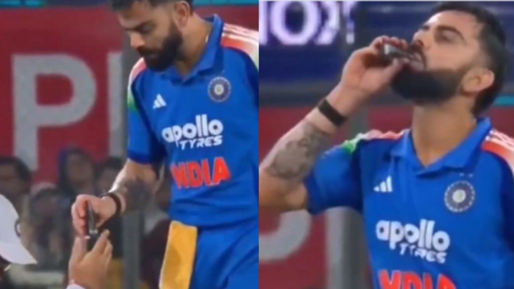 Virat Kohli Mystery Drink