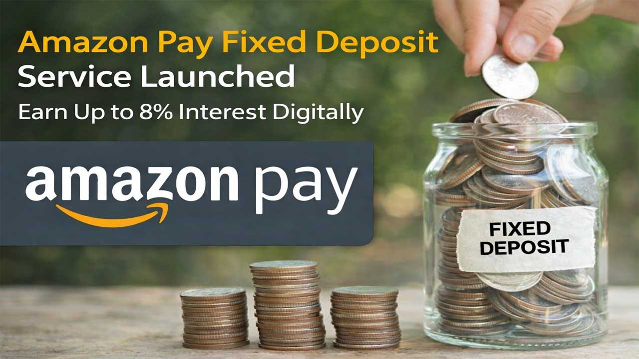డిజిటల్ ఇన్వెస్టర్లకు గుడ్ న్యూస్.. Amazon Pay Fixed Deposit సర్వీస్ లాంచ్..!
