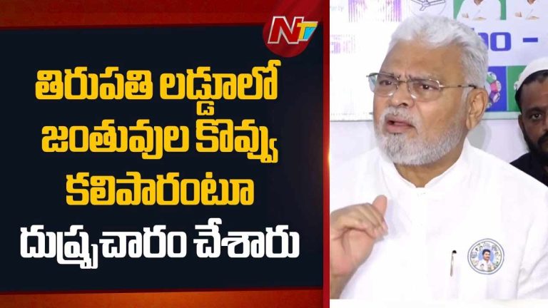 Tirupati Laddu Controversy: చంద్రబాబు అవకాశవాది, అధికారం కోసం దేనికైనా తెగిస్తారు..